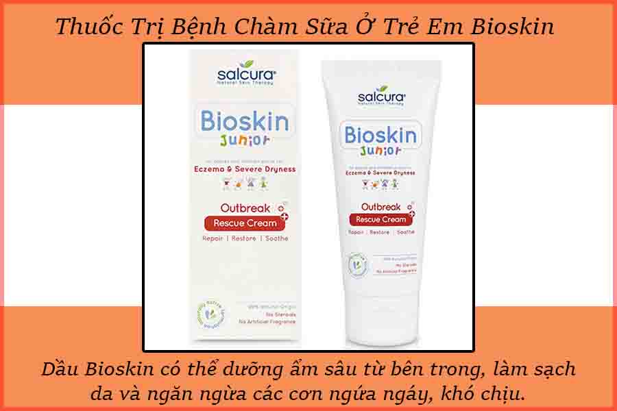 Thuốc chữa trị chàm sữa Bioskin ở trẻ em