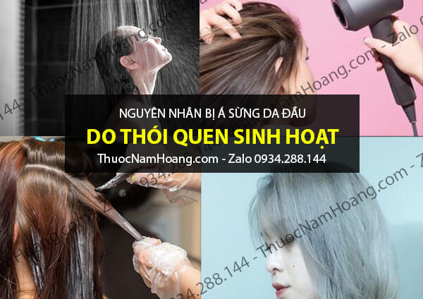 nguyên nhân bệnh á sừng da đầu