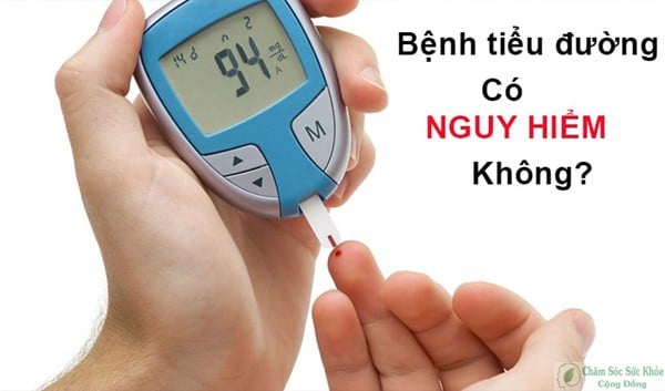 bệnh tiểu đường tuýt 2 có nguy hiểm không