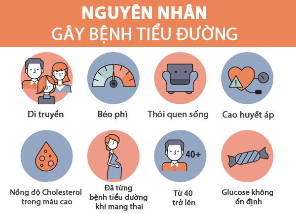 nguyên nhân tiểu đường tuýt 2