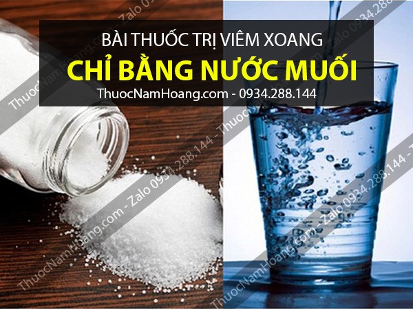 cách chữa viêm xoang sàng