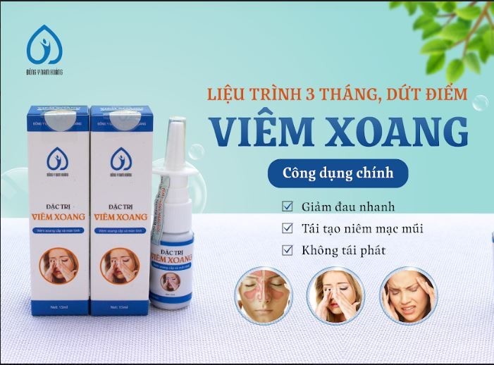 thuốc điều trị viêm xoang sàng sau Nam Hoàng