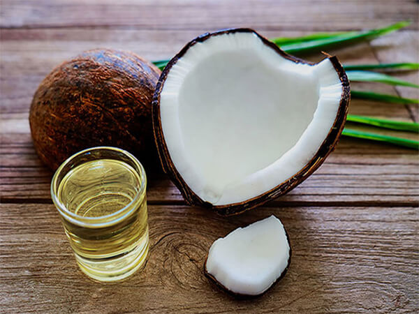 cách trị gàu rụng tóc bằng dầu dừa