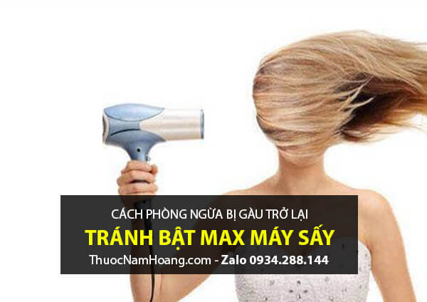 phòng ngừa gàu tái phát