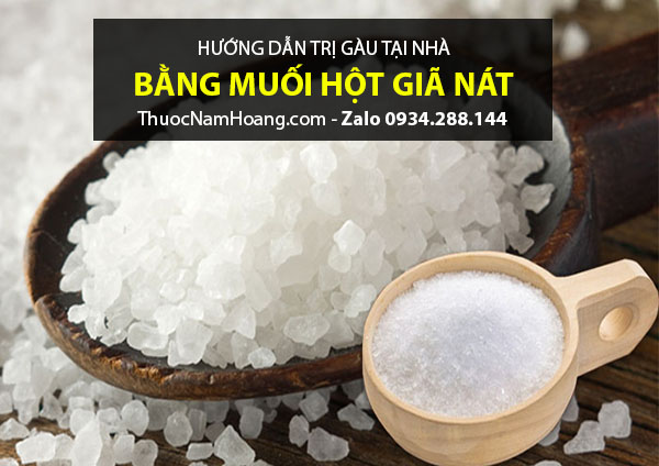 Cách trị gàu hiệu quả nhất tại nhà bằng muối hột