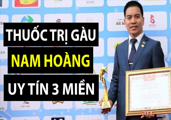 thuốc trị gàu uy tín 3 miền nam hoàng