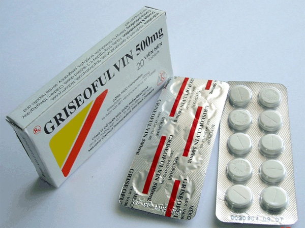 Thuốc trị lác đồng tiền Griseofulvin