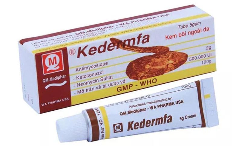 Bảo quản thuốc trị hắc lào Kedermfa