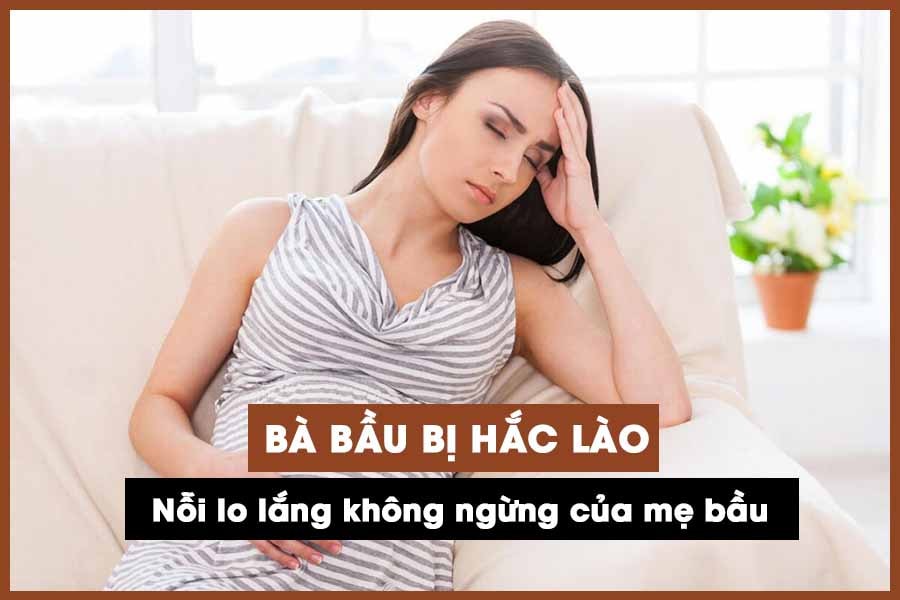 Bà bầu bị hắc lào có nguy hiểm gì không