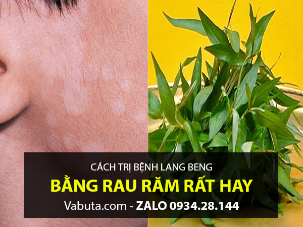 Rau răm nguyên chất trị lang ben