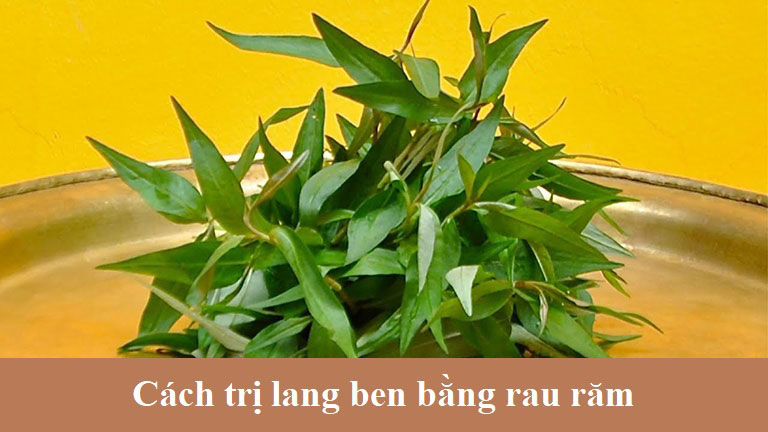Cách dùng rau răm trị lang beng