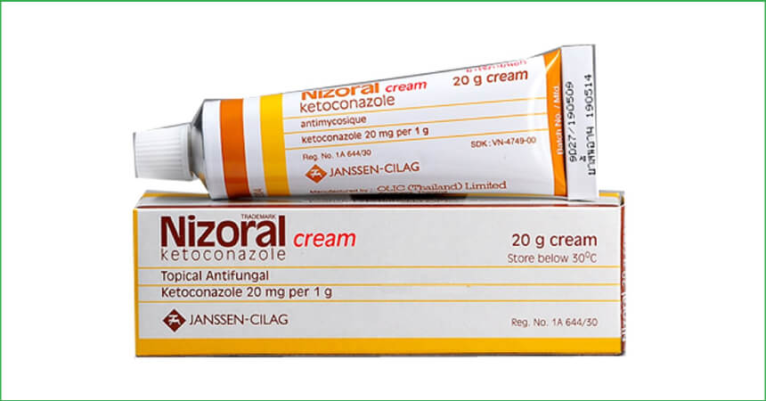 Kem Nizoral Cream trị lang ben