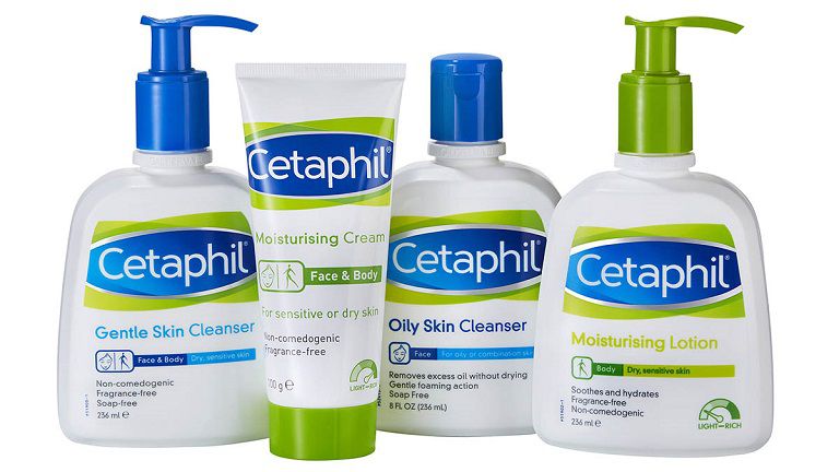 Sữa tắm trị lang ben Cetaphil