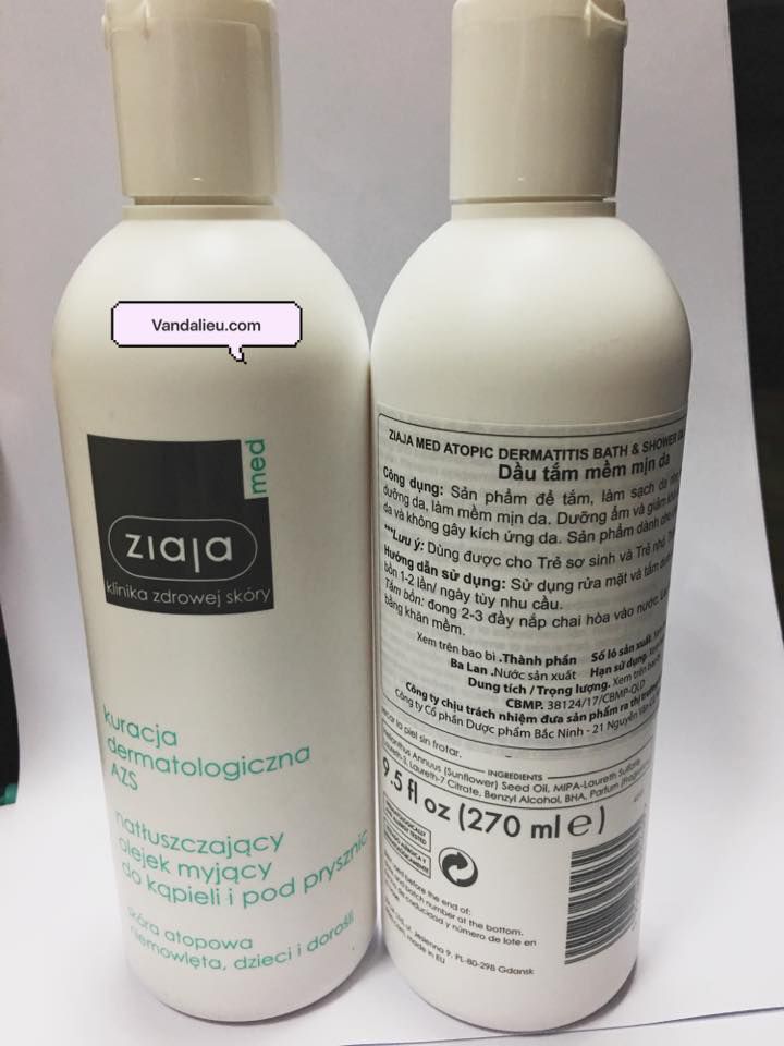 Sữa tắm Ziaja Med Atopy