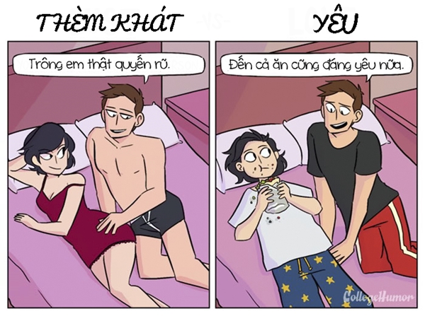 dấu hiệu chàng thèm muốn bạn