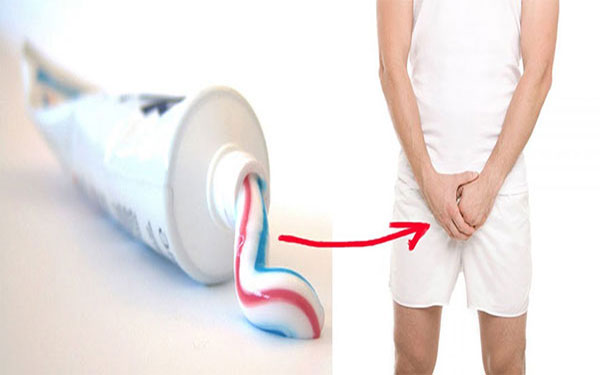 Cách kích dục bằng kem đánh răng