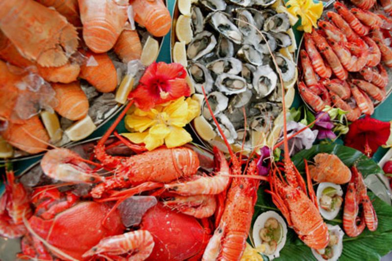 bị chàm Kiêng đồ tanh