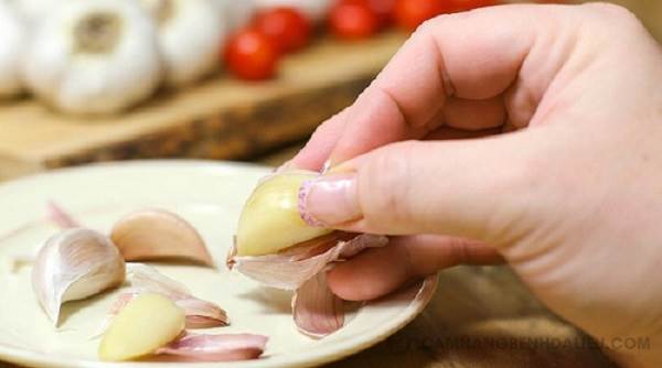 cách chữa chàm bằng tỏi