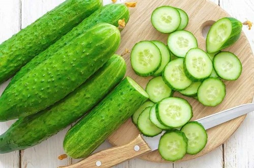 dưa leo trị chàm khi mang thai