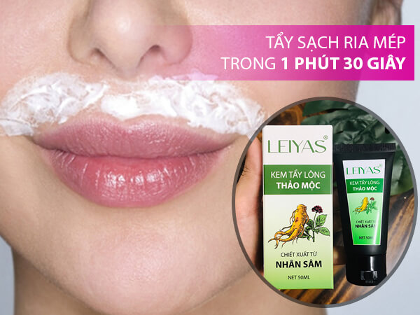 Kem tẩy ria mép LEIYAS có tốt không