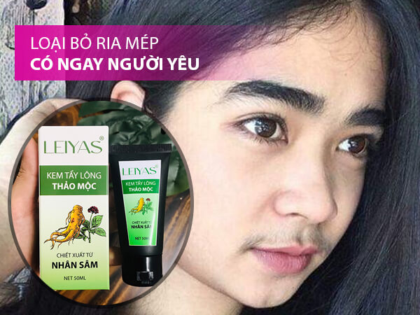 kem triệt ria mép LEIYAS có tốt không