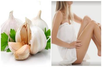 chữa viêm âm đạo bằng tỏi