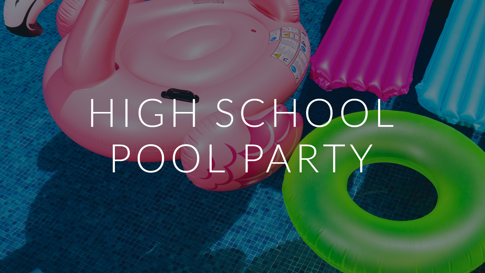 High School Pool Party Center Grove Church