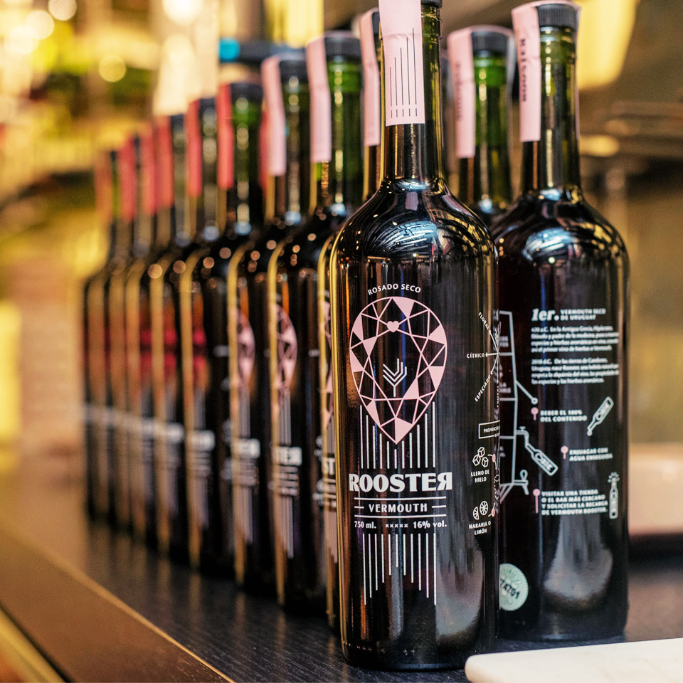 Rooster Bottles - Botellas de Rooster