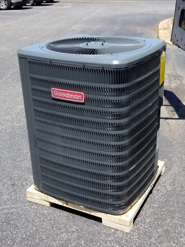 goodman heat pump unit