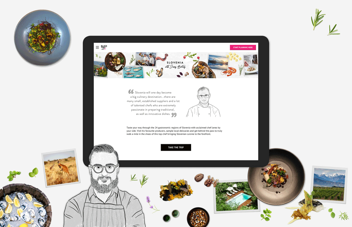 Tasting Notes branding