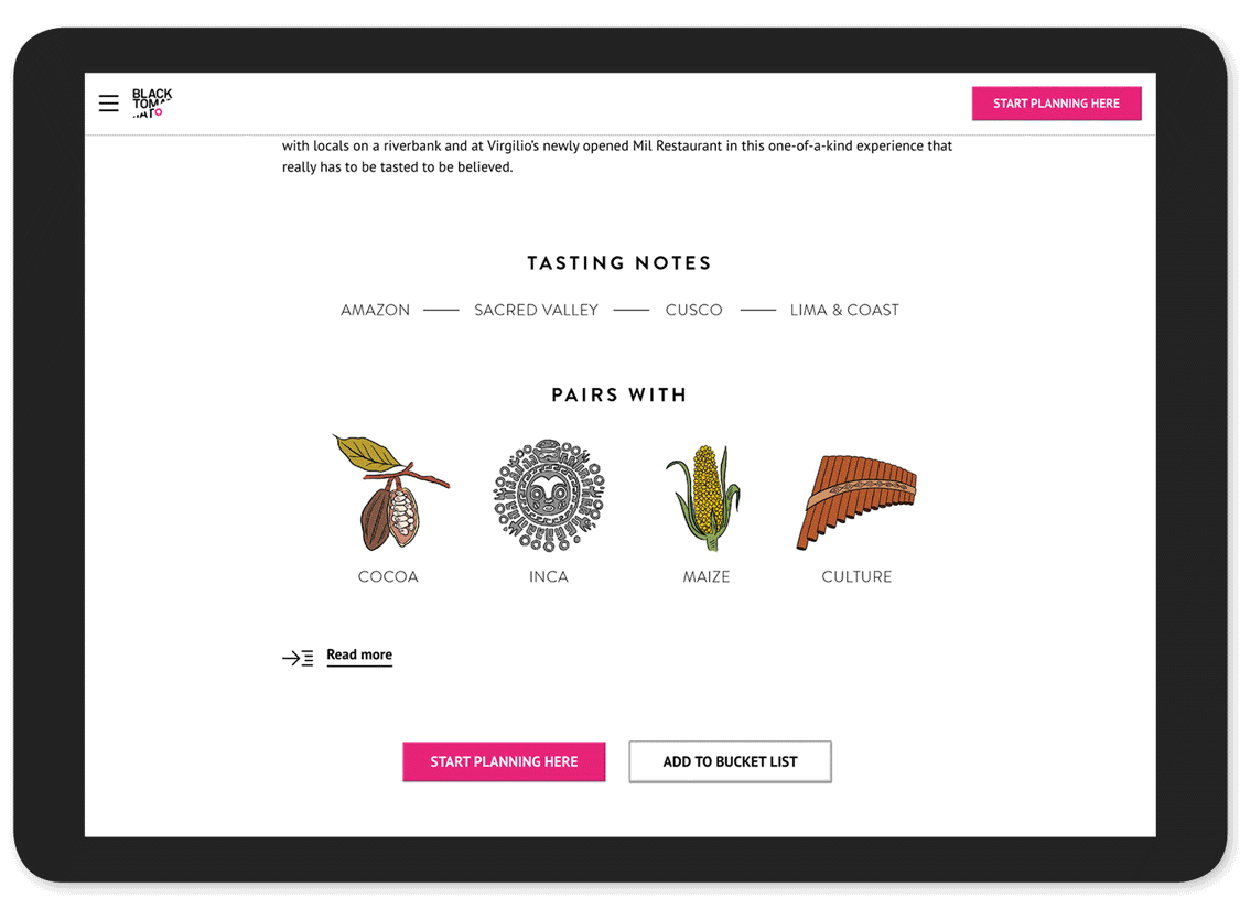 Tasting Notes branding