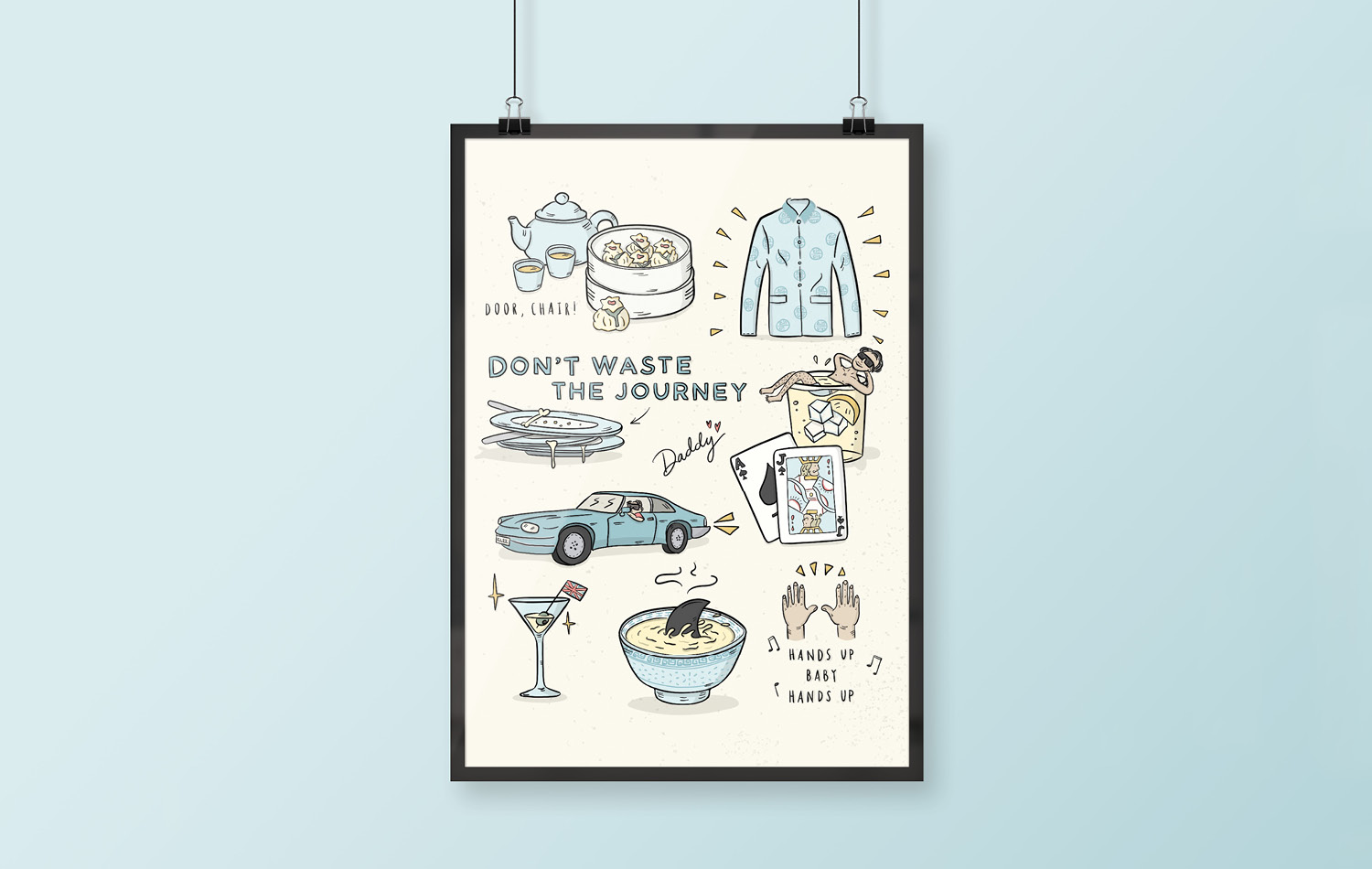 Daddy Flash Sheet Illustration