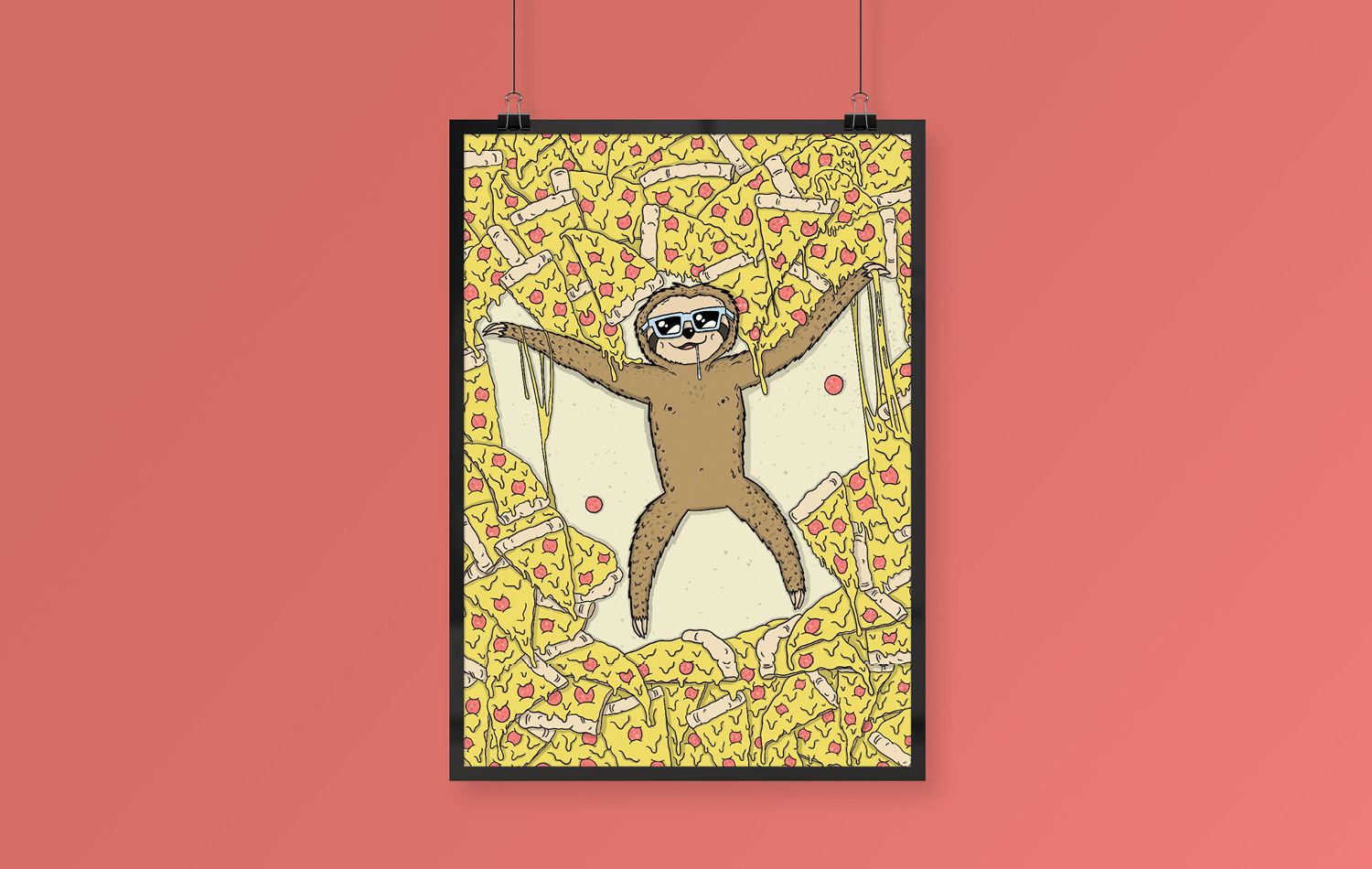 Slothy Dayze Illustration