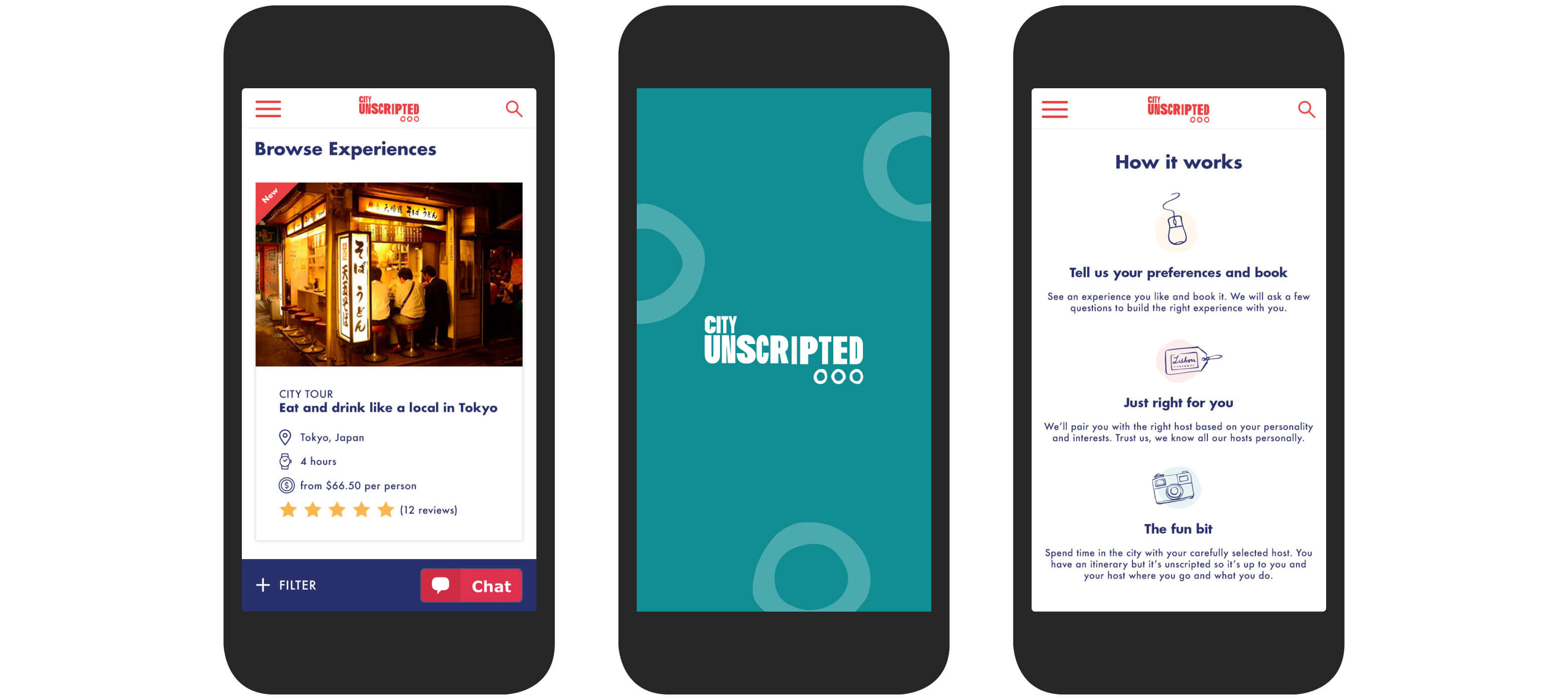 City Unscripted mobile