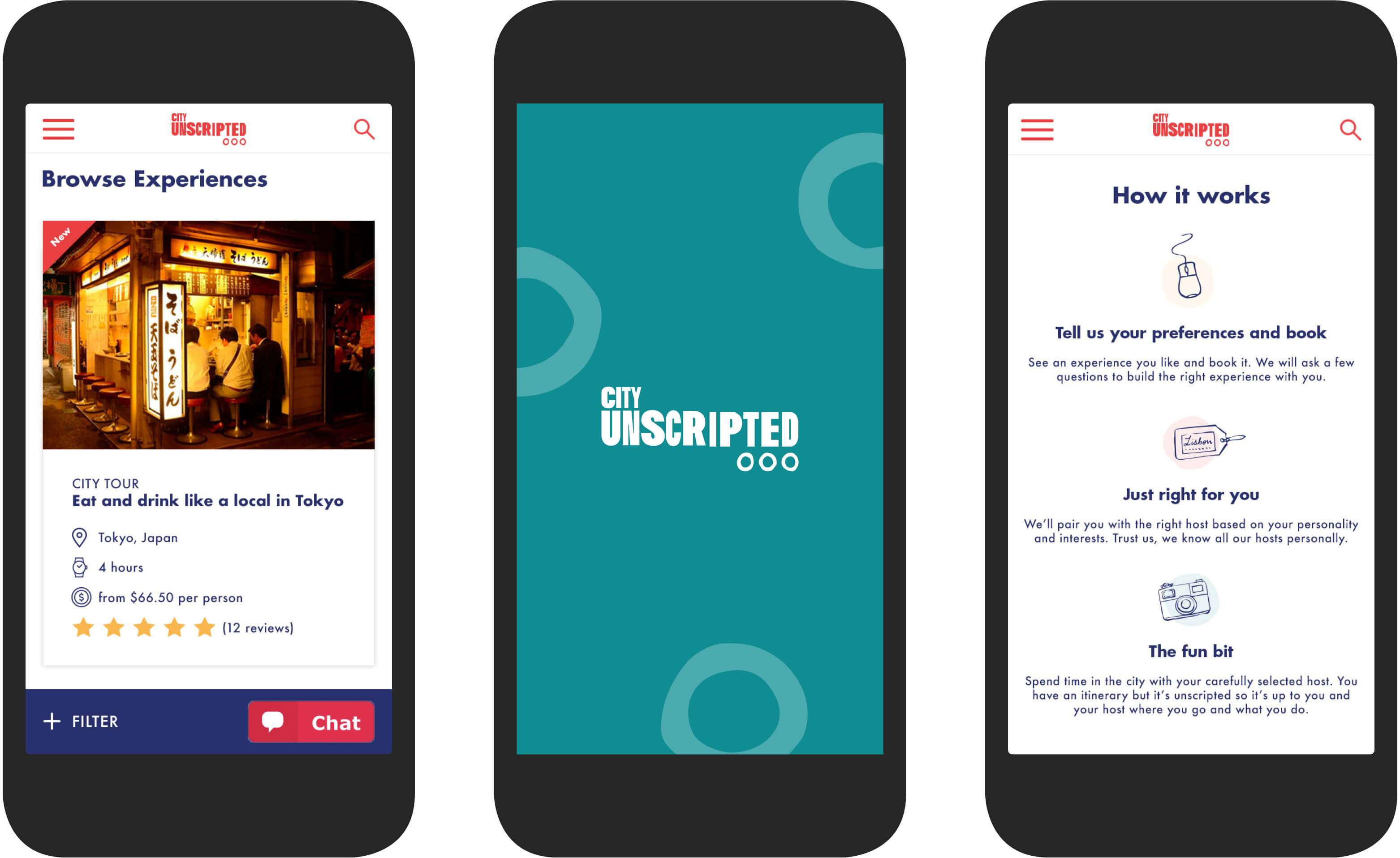 City Unscripted mobile