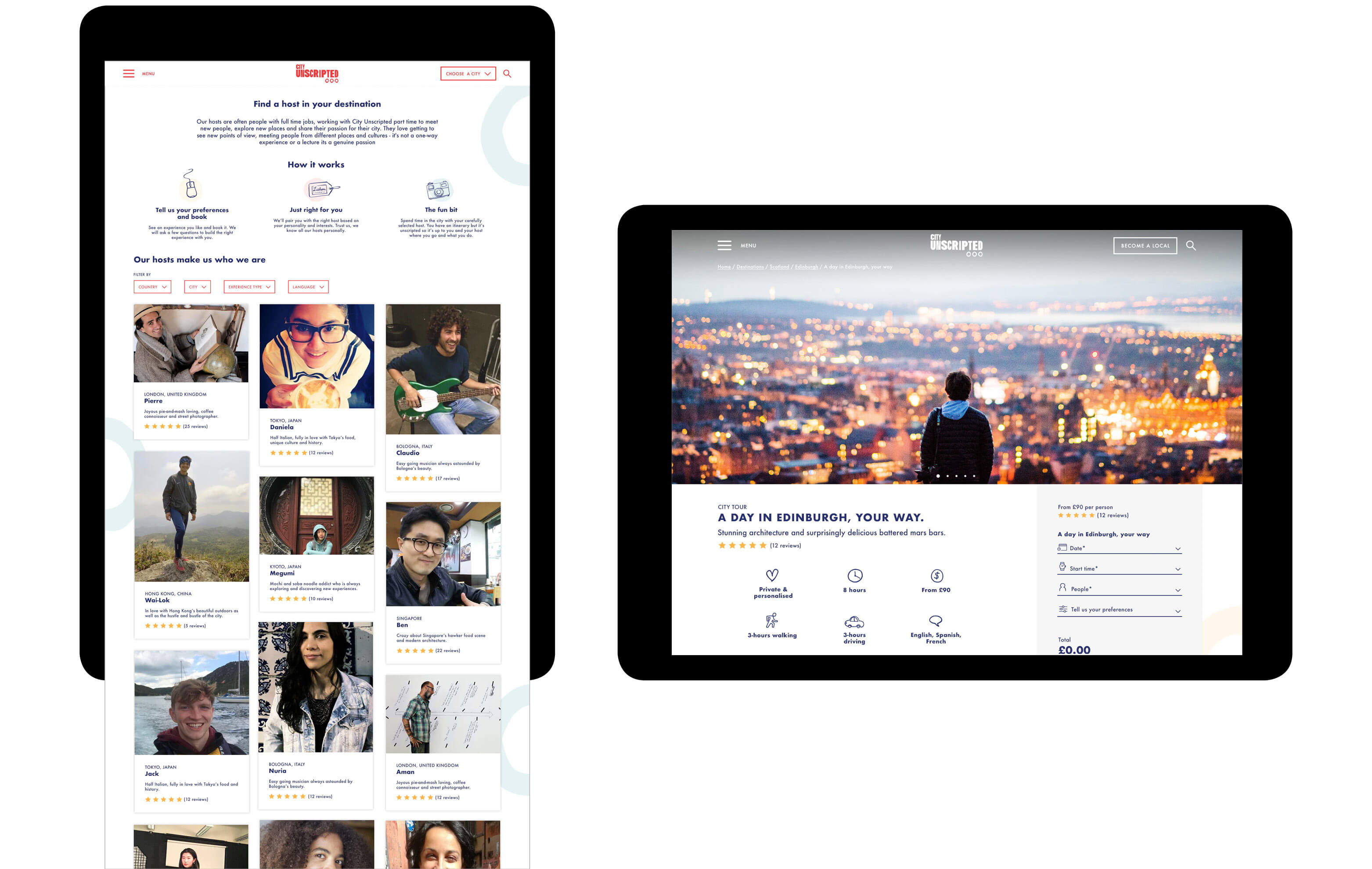 City Unscripted responsive