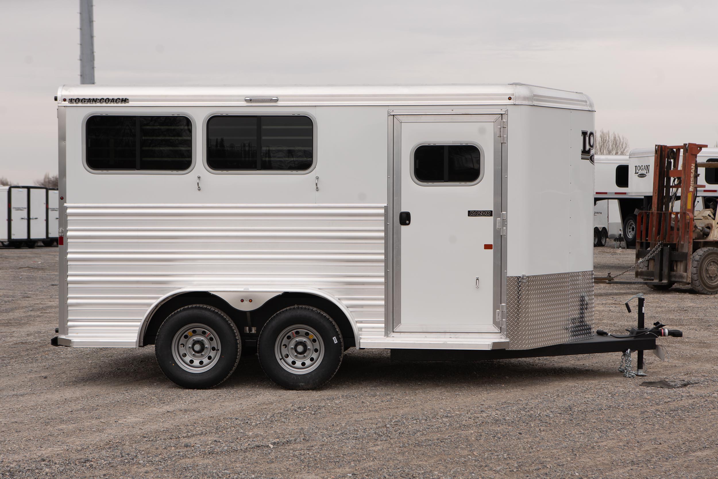 Razor Bumper Pull Horse Trailer Logan Coach