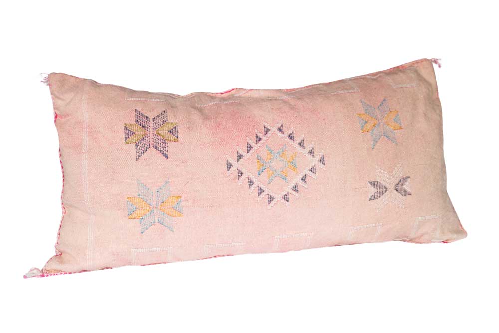 long pink pillow