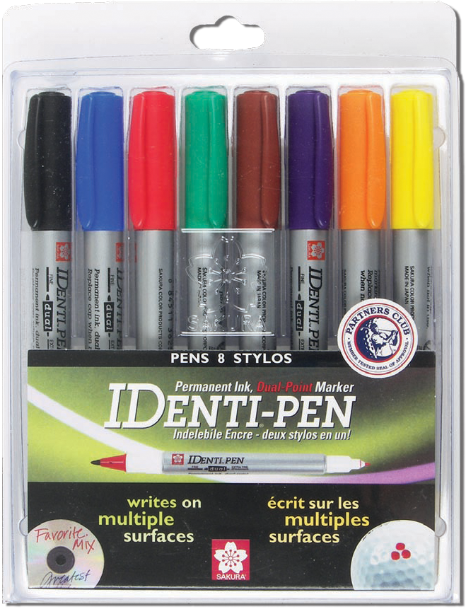 Identipen 8 pack