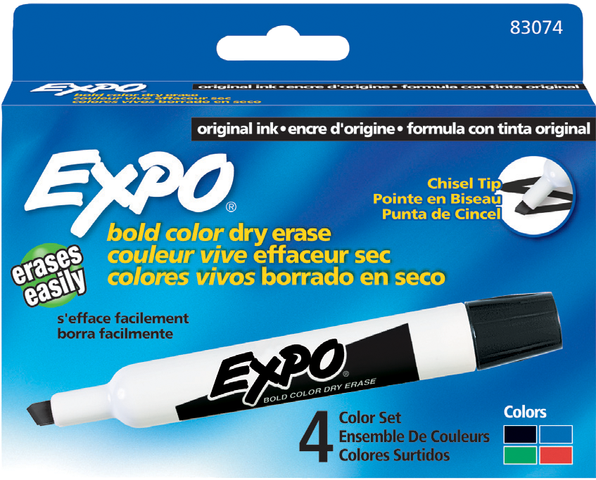 expo chisel 4 pack