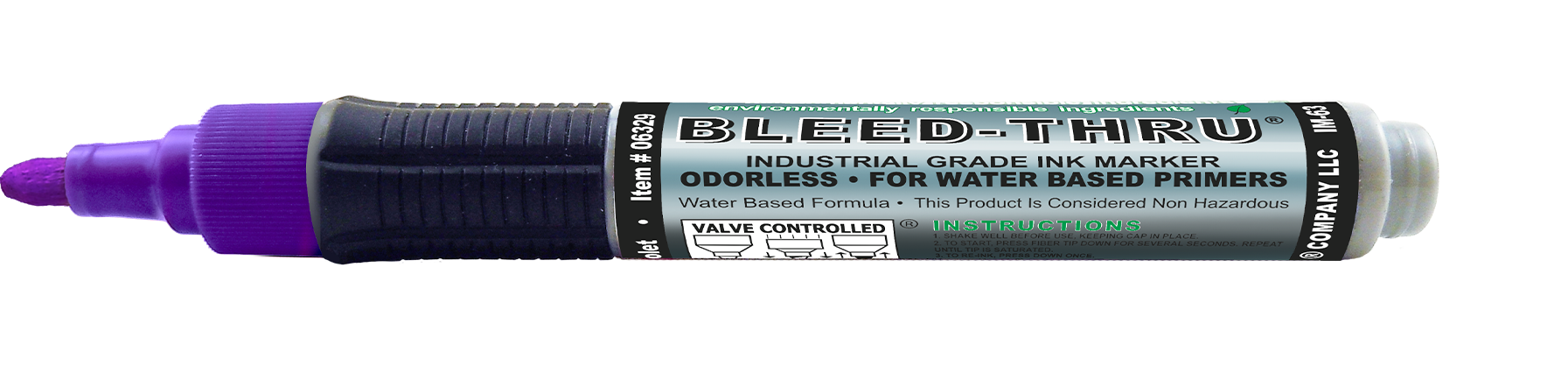 Bleed-Thru Markers • Made in U.S.A. • Arro-Mark® Company L.L.C.