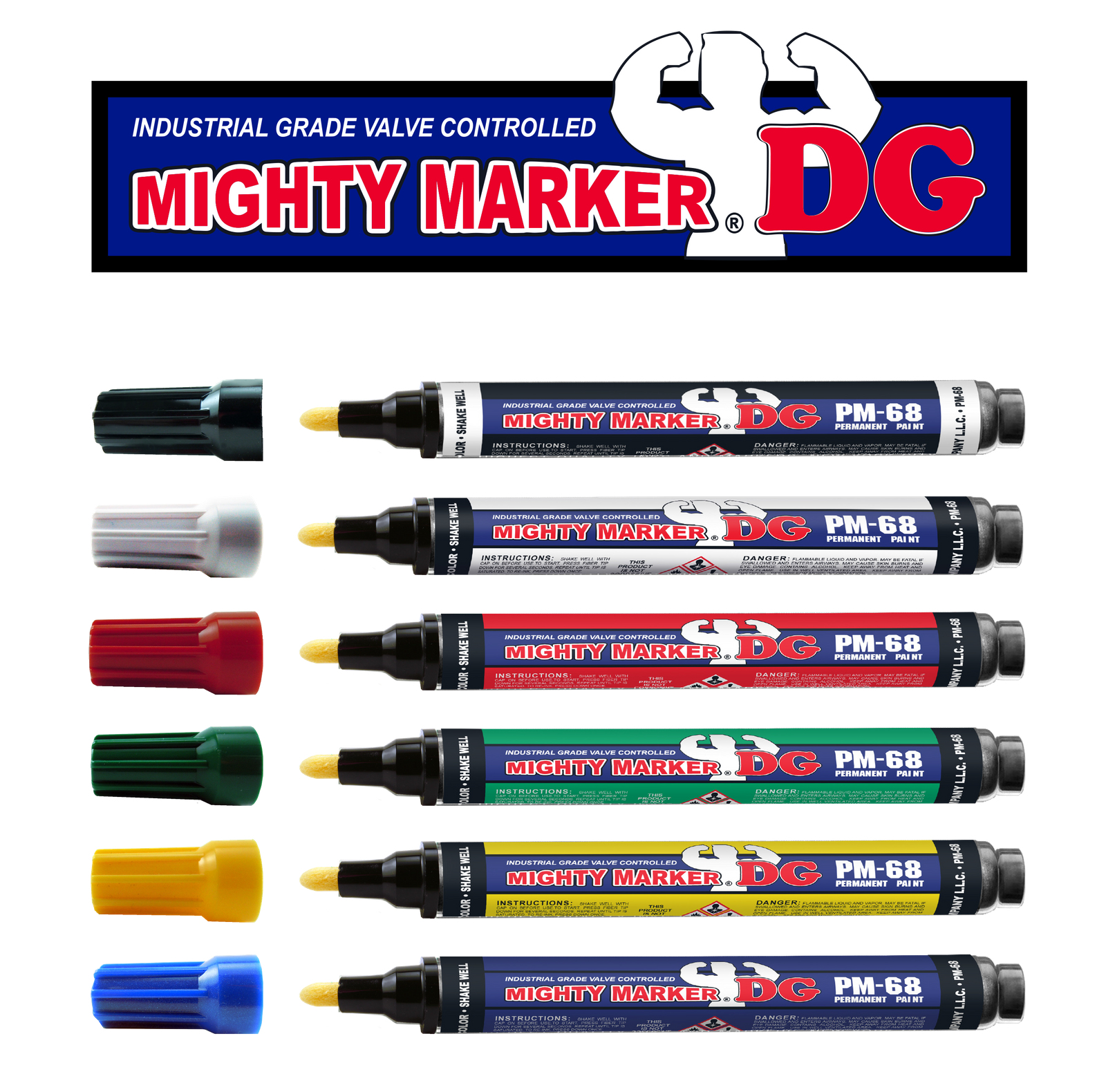 What are some safety tips when using markers in the workplace