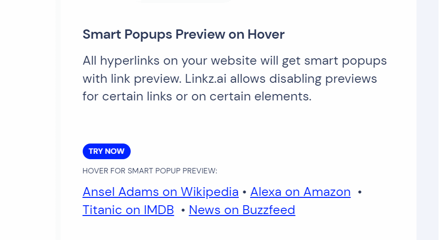 Demo of linkz.ai