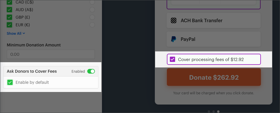 Donation Form Payment - GiveForms
