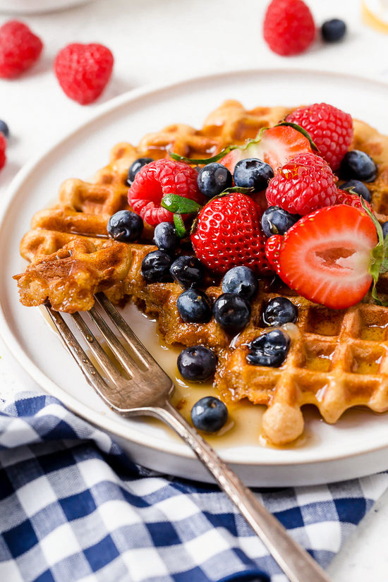 Yogurt Waffles