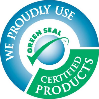 At GreenWorks, we proudly use Green Seal certified products