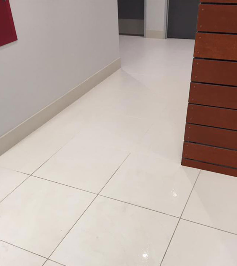 Tiles cleaned by Steam Commander in Houston, TX
