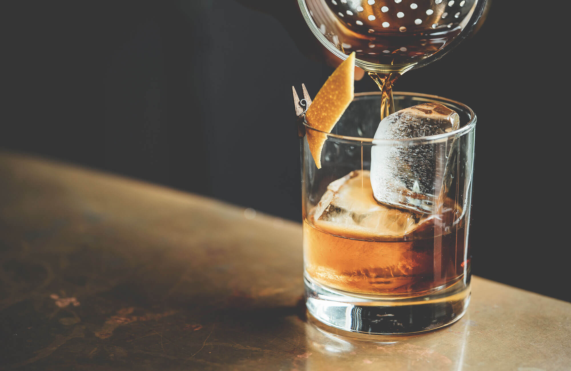 Our Salted Caramel Tequila Old Fashioned Drinks Harbour Bar, Newcastle