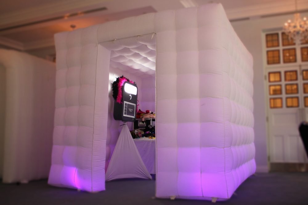 The Cube Booth is the original kent inflatable LED photo booth of its kind. Perfect for those venues with enough room for this large photo booth with tons of room to fit loads of people in at once. Its stylish lights provide a great igloo atmosphere with all of the props and selfie pod inside. Instant prints or Guestbooks made easy - Book now with Kents trusts event entertainment supplier online today.