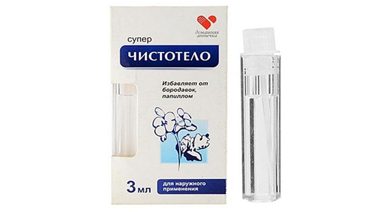 thuốc trị mụn cóc của nga